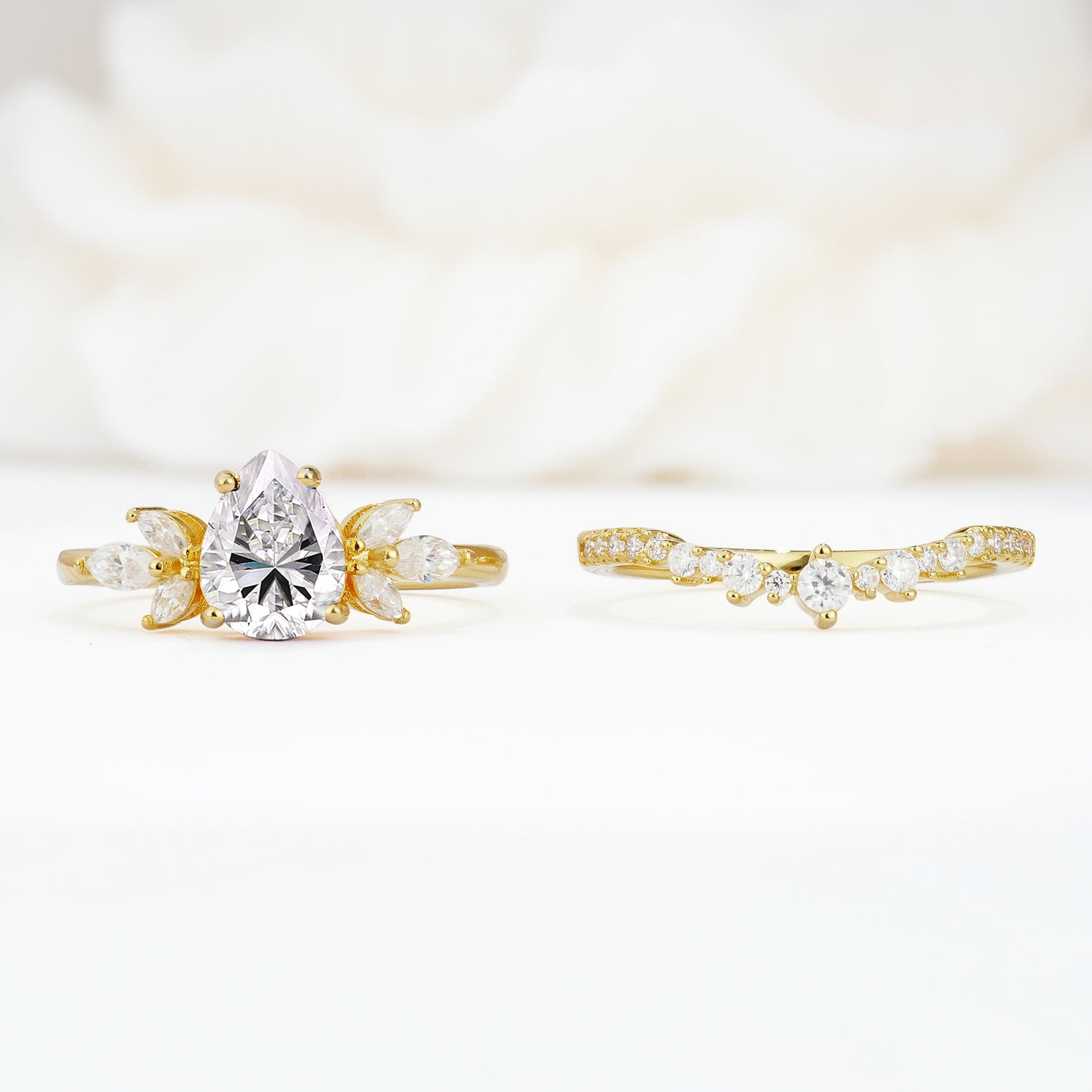 SR17165 Lab Diamond Ring - White-Gold