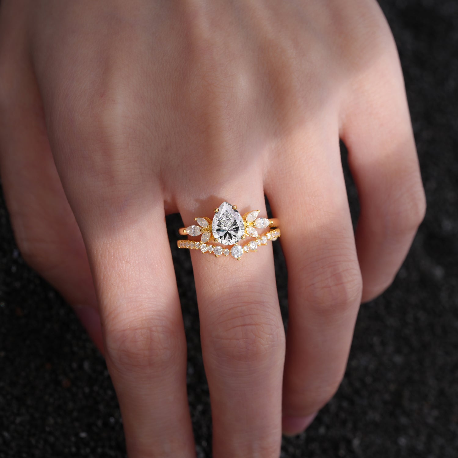 SR17165 Lab Diamond Ring - Rose-Gold