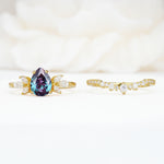 SR17165 Alexandrite Ring - White-Gold