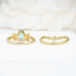 SR17165 Moonstone Ring - Additional view