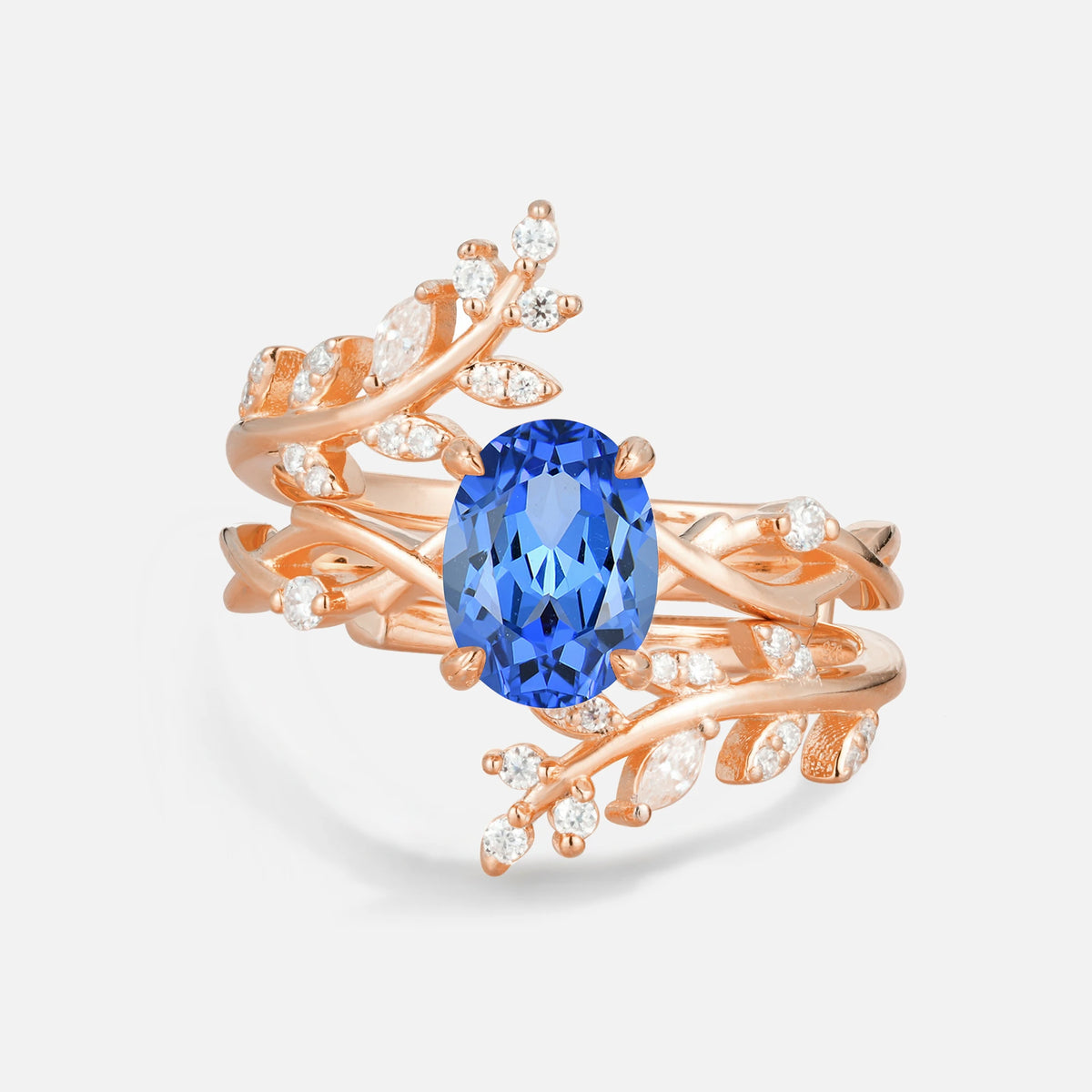 SR17167 Sapphire Ring - Additional view