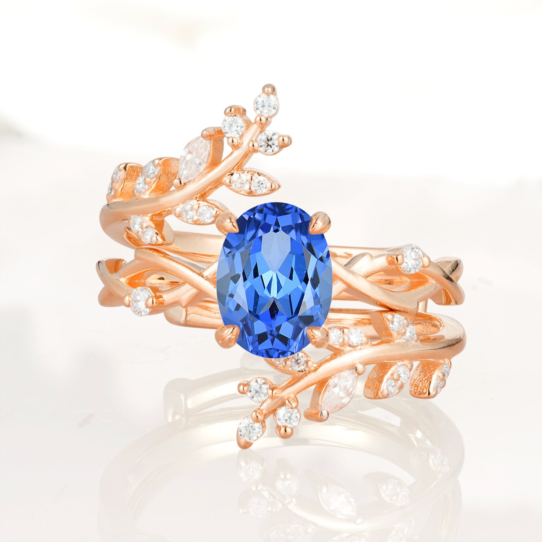 SR17167 Sapphire Ring - Additional view