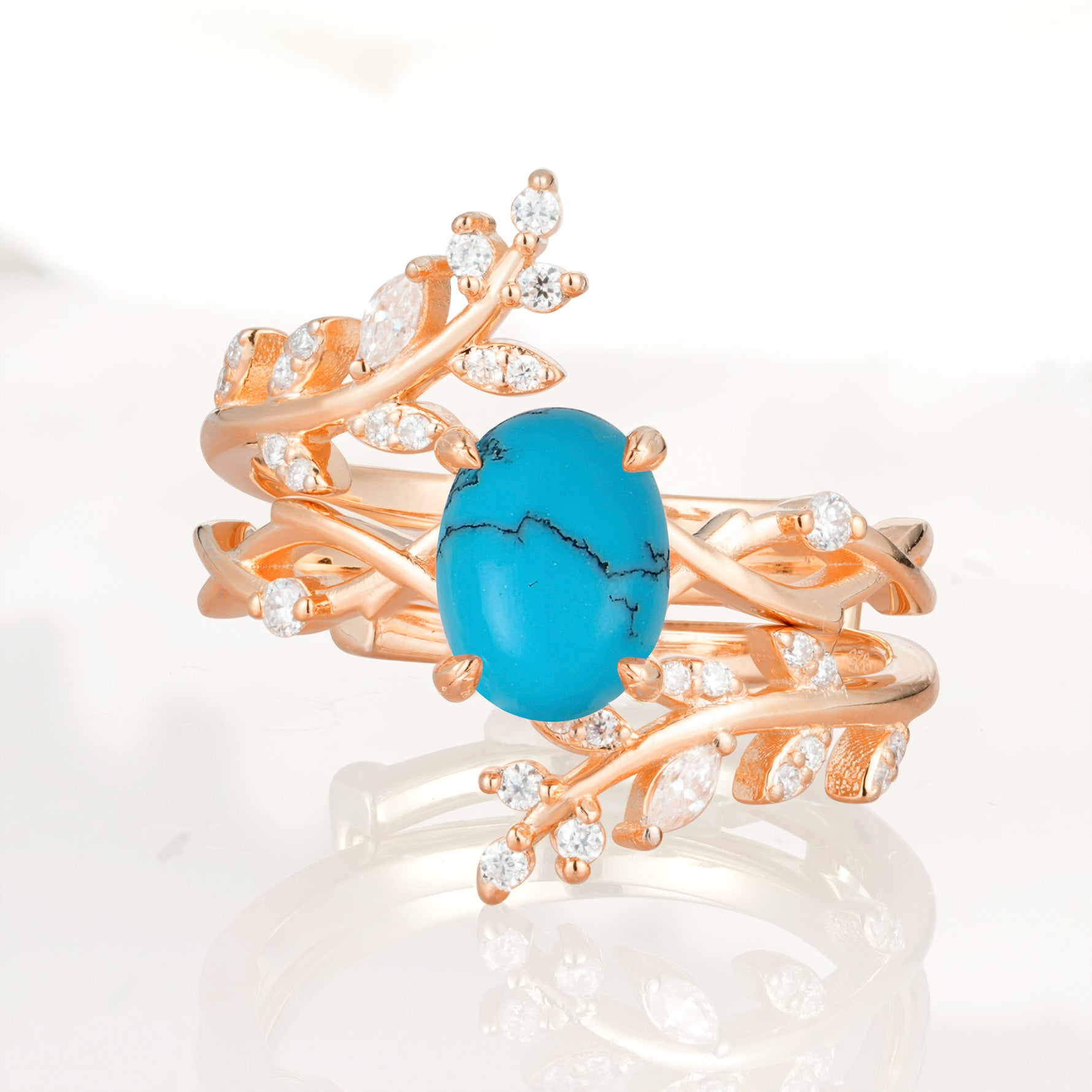 SR17167 Turquoise Ring - Additional view