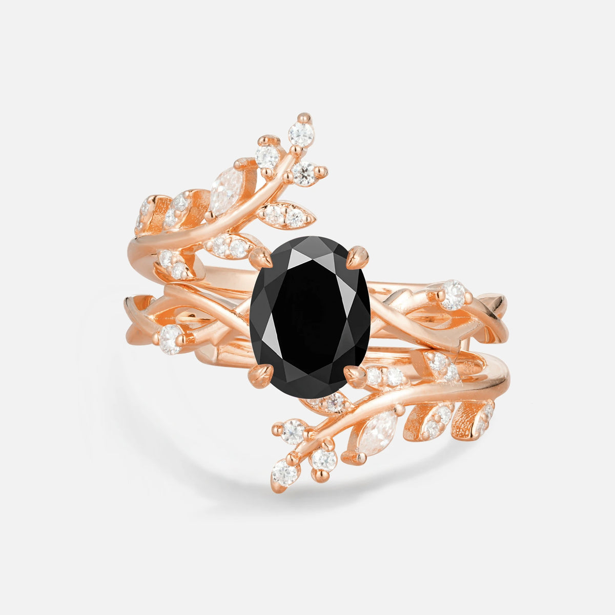 SR17167 Black Onyx Ring - Additional view