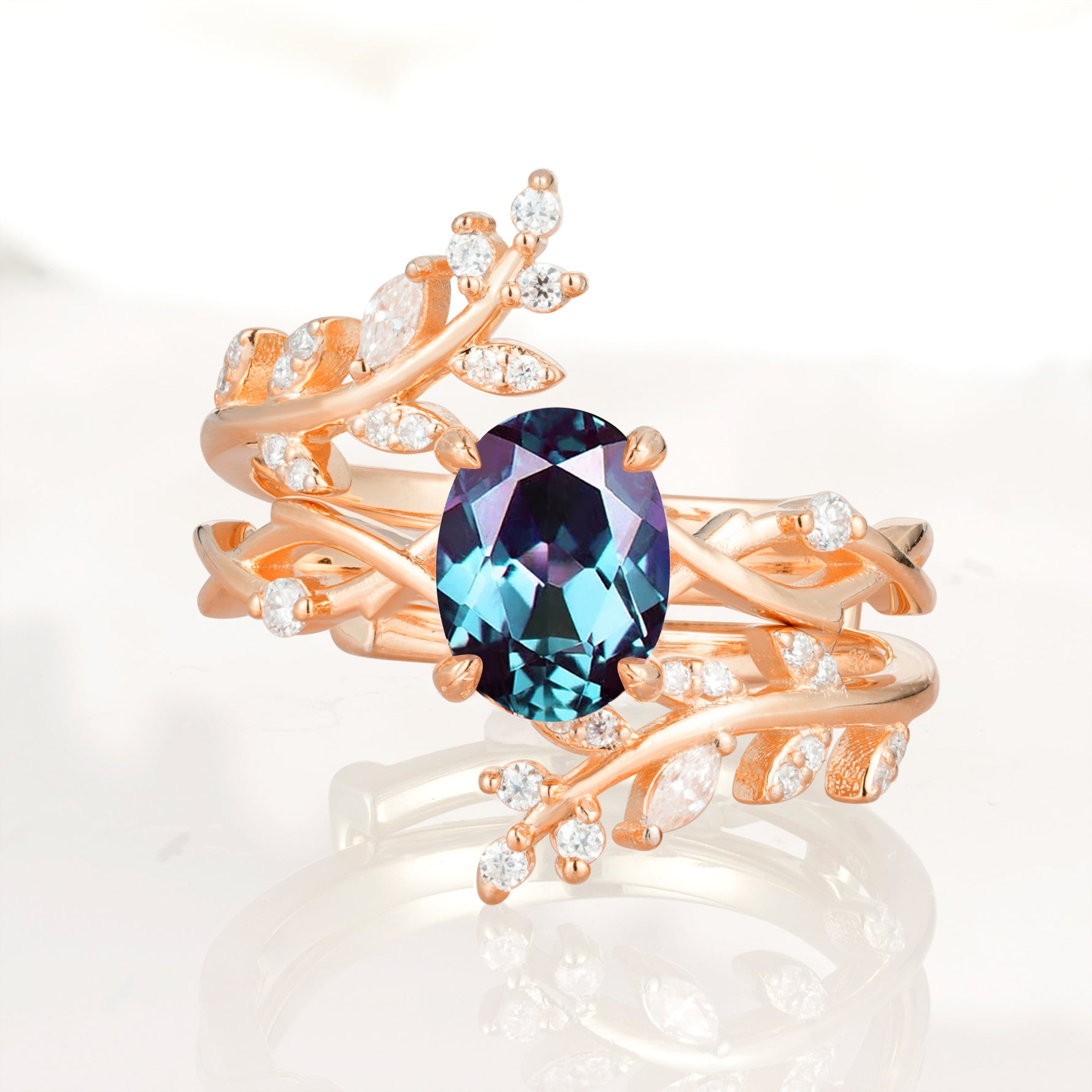 SR17167 Alexandrite Ring - Additional view