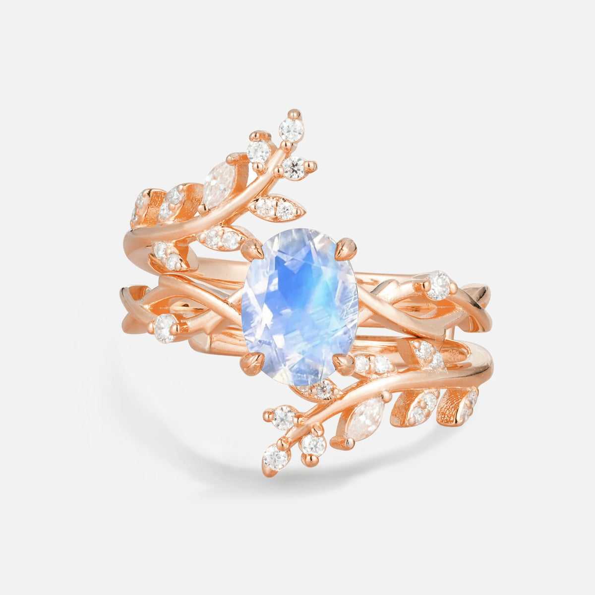 SR17167 Moonstone Ring - Additional view