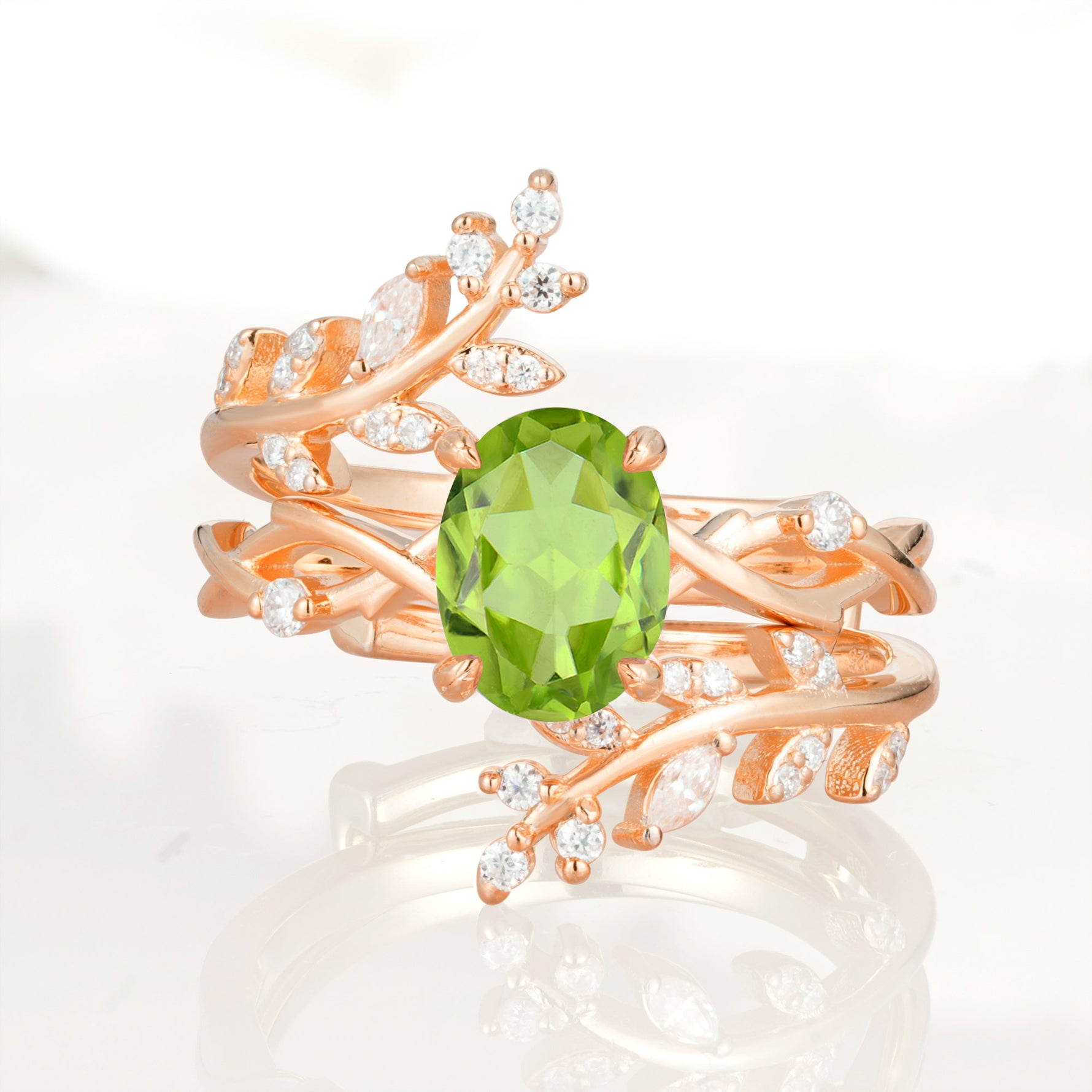 SR17167 Peridot Ring - Additional view
