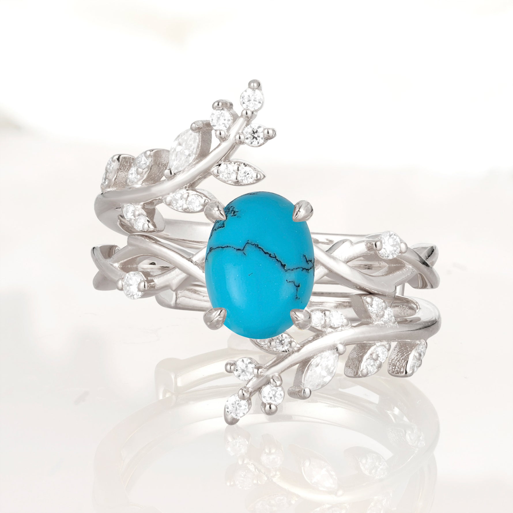 SR17167 Turquoise Ring - Additional view