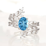SR17167 Aquamarine Ring - Additional view