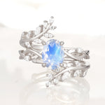 SR17167 Moonstone Ring - Additional view