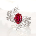 SR17167 Ruby Ring - Additional view