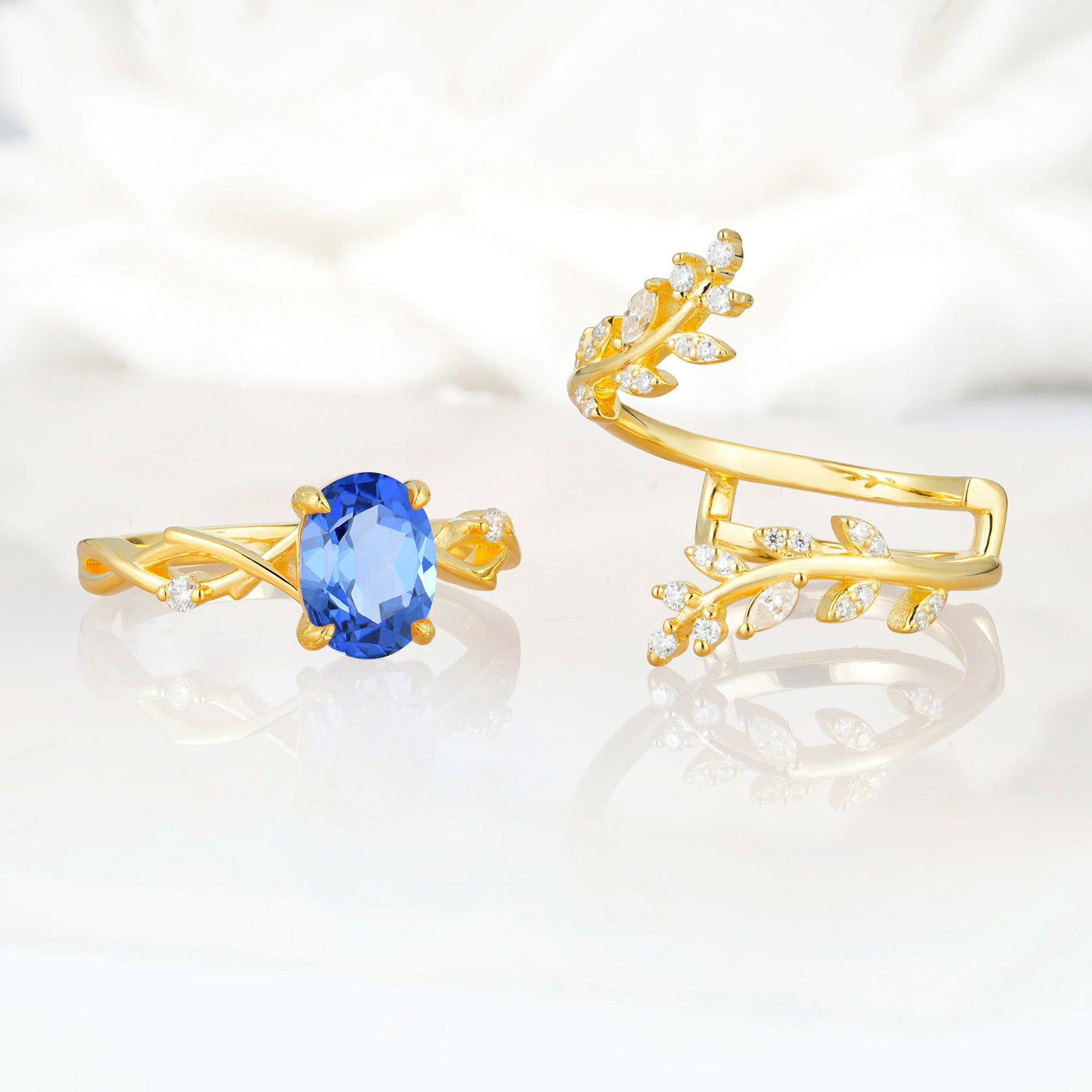 SR17167 Sapphire Ring - Additional view
