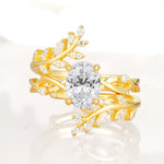 SR17167 Lab Diamond Ring - Yellow-Gold