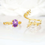 SR17167 Amethyst Ring - Additional view