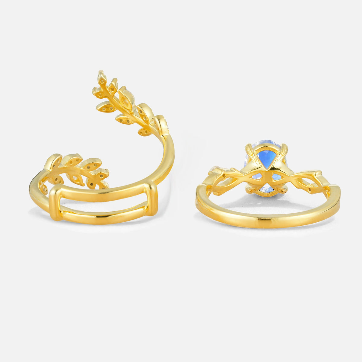 SR17167 Moonstone Ring - Additional view
