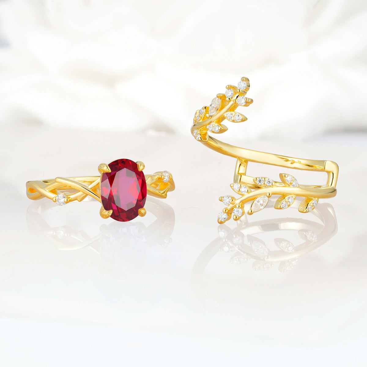 SR17167 Ruby Ring - Additional view