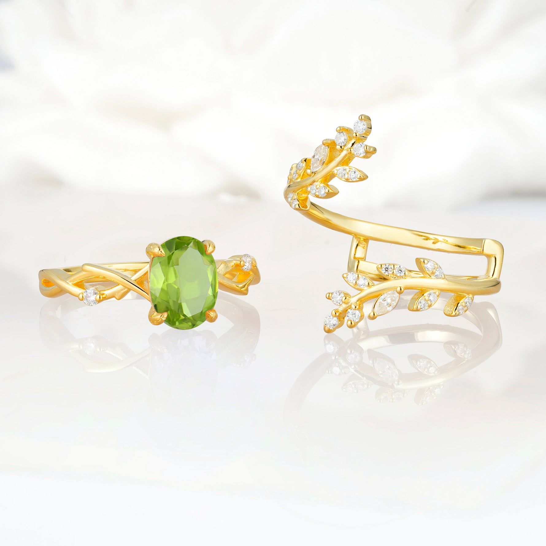 SR17167 Peridot Ring - Additional view