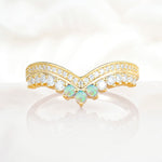 SR17246 Fire Opal Ring - Additional view