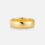 Classic Wide Men’s Wedding Band with Inner Filigree Detail - Additional view