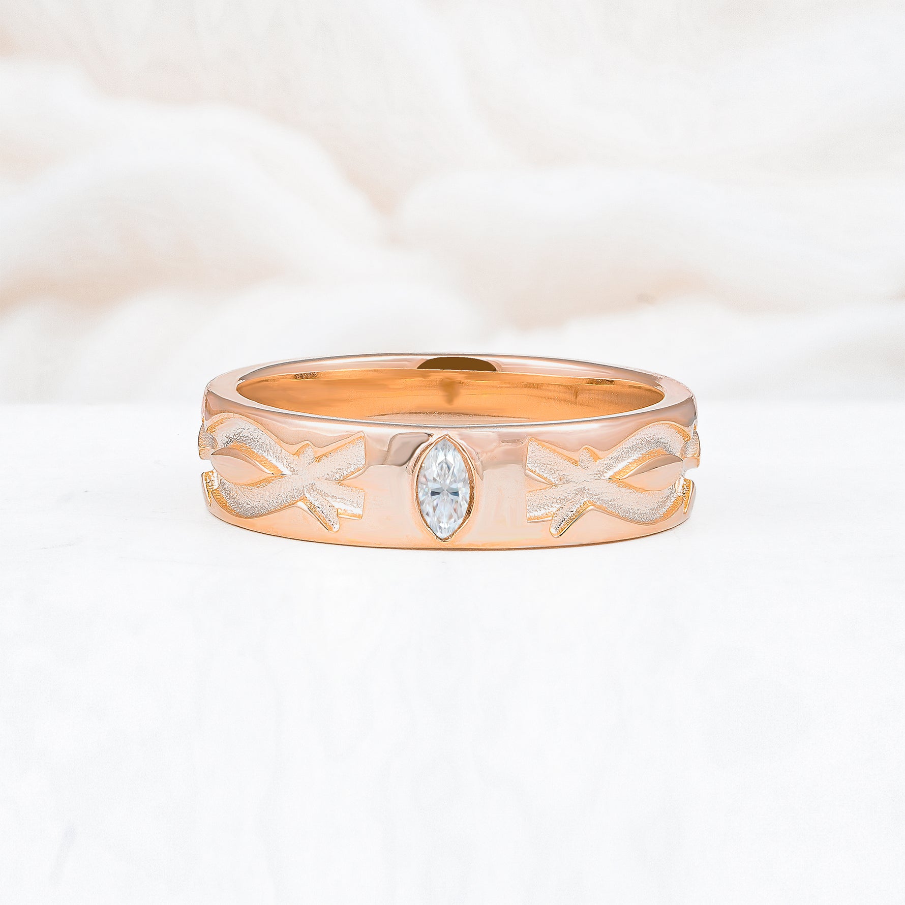 SR17406 Moissanite Ring - Additional view