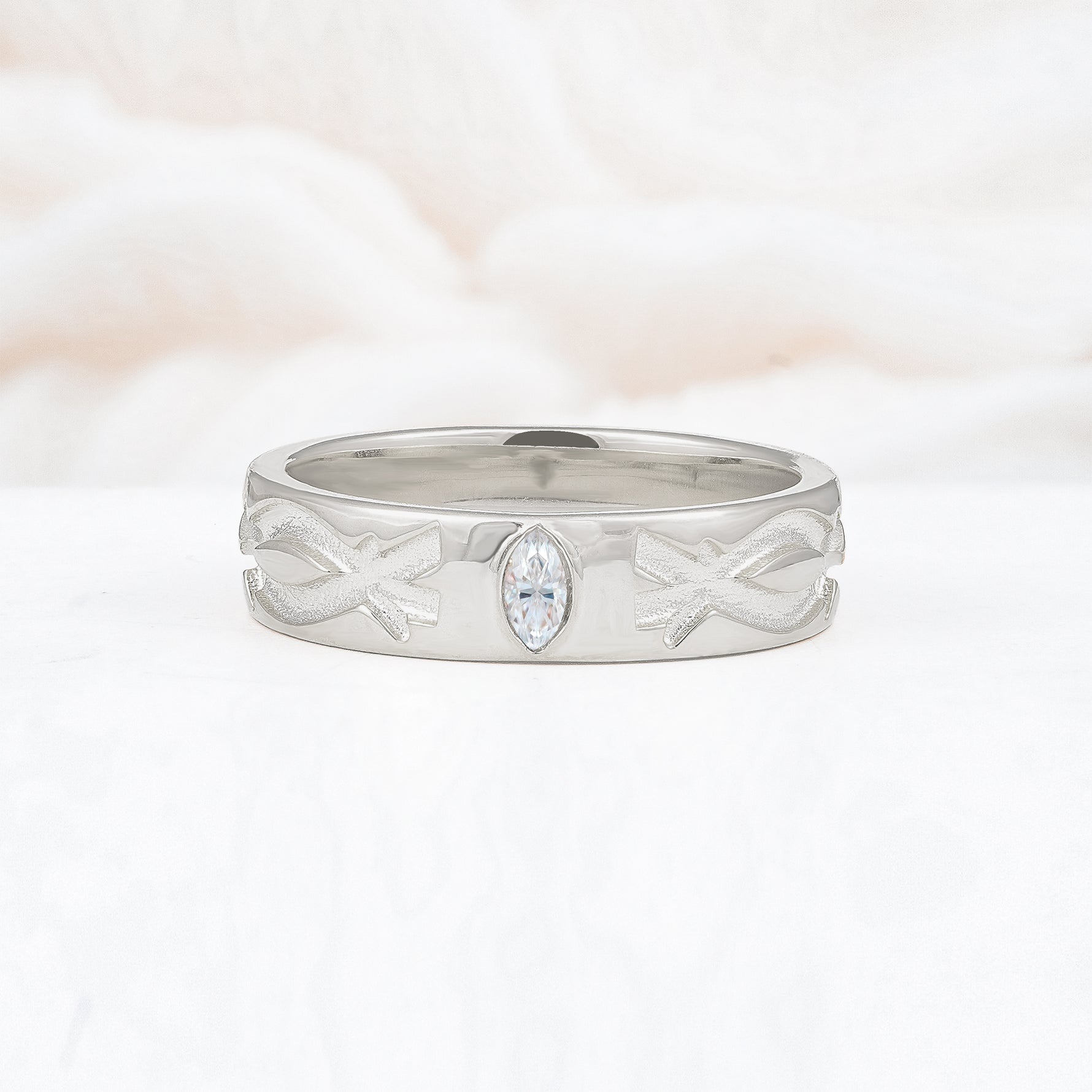 SR17406 Moissanite Ring - Additional view
