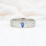 SR17406 Sapphire Ring - Additional view