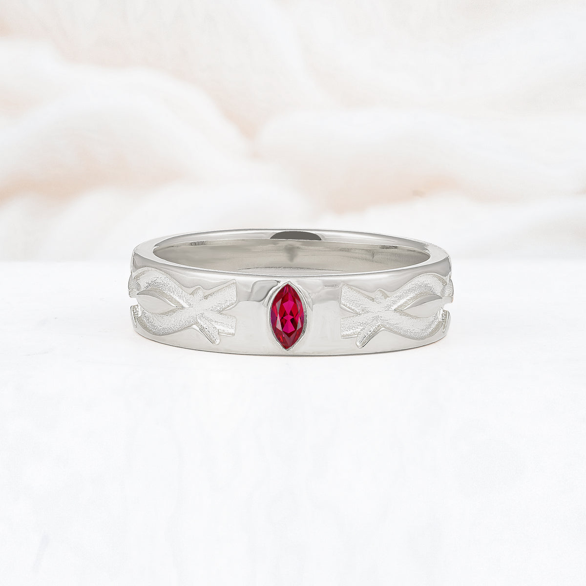 SR17406 Ruby Ring - Additional view