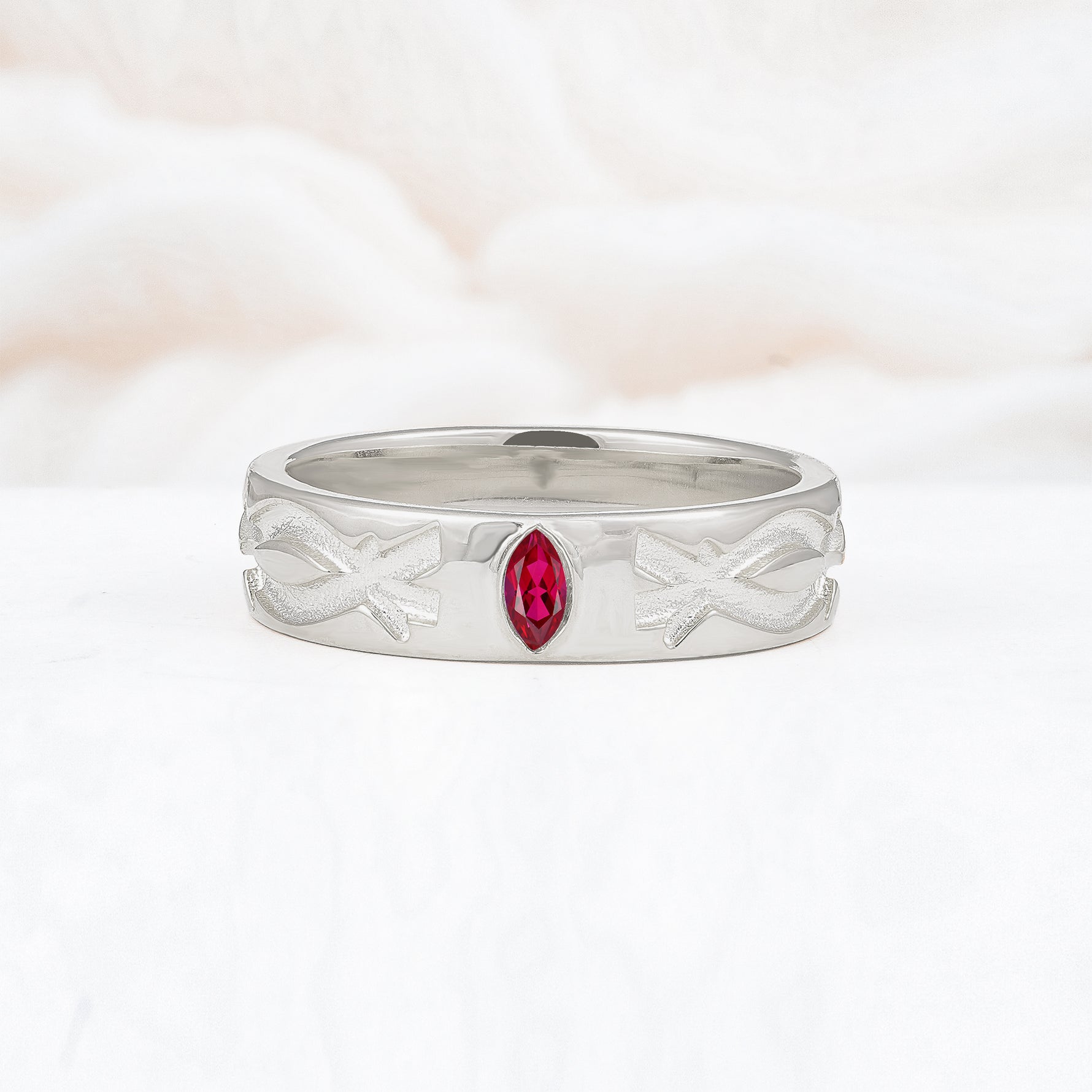 SR17406 Ruby Ring - Additional view