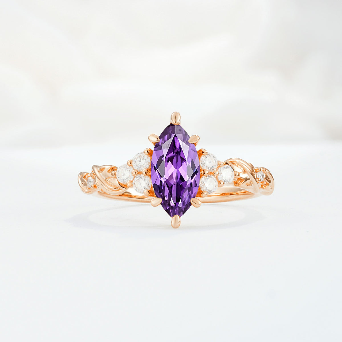 SR17467 Amethyst Ring - Additional view