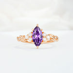 SR17467 Amethyst Ring - Additional view