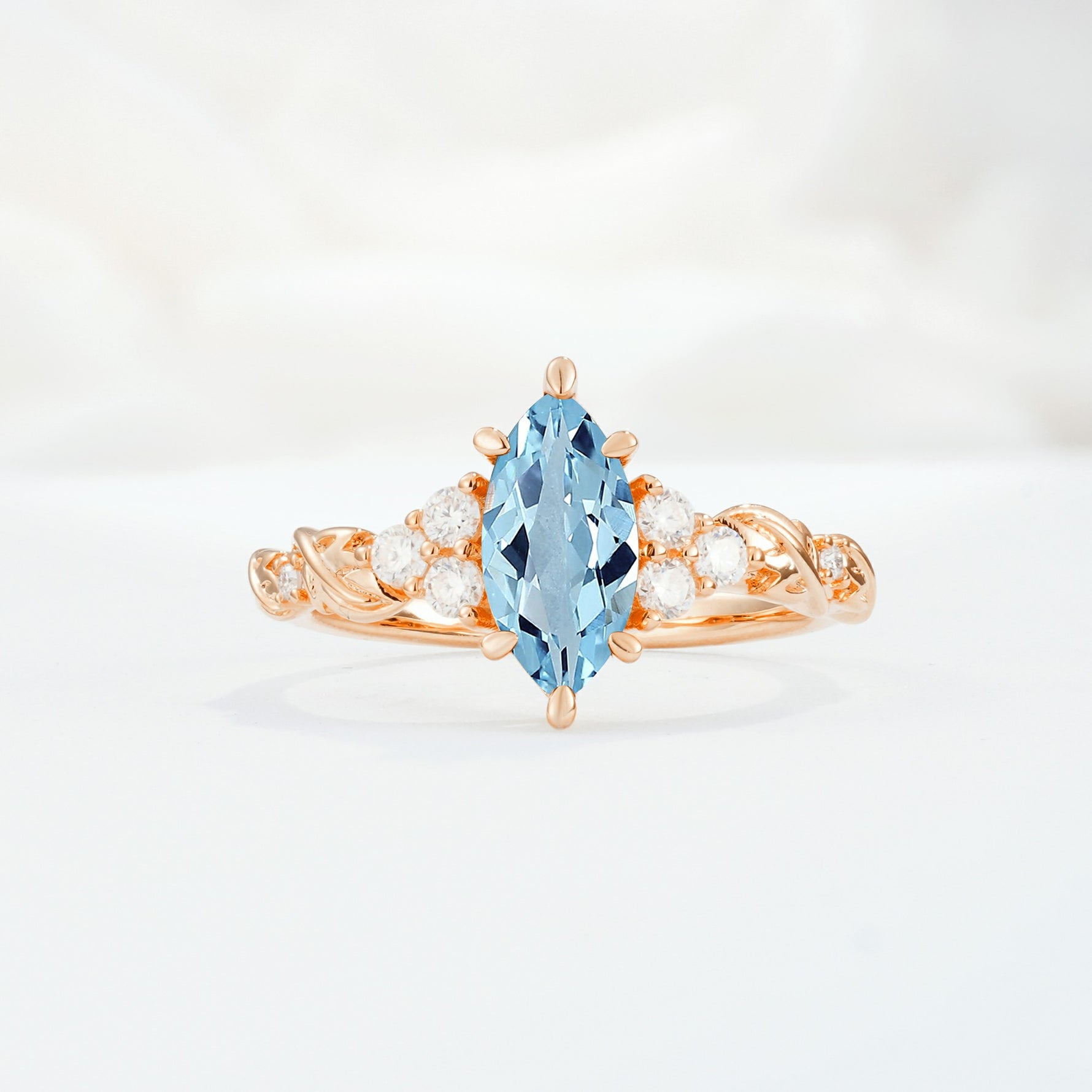 SR17467 Aquamarine Ring - Additional view