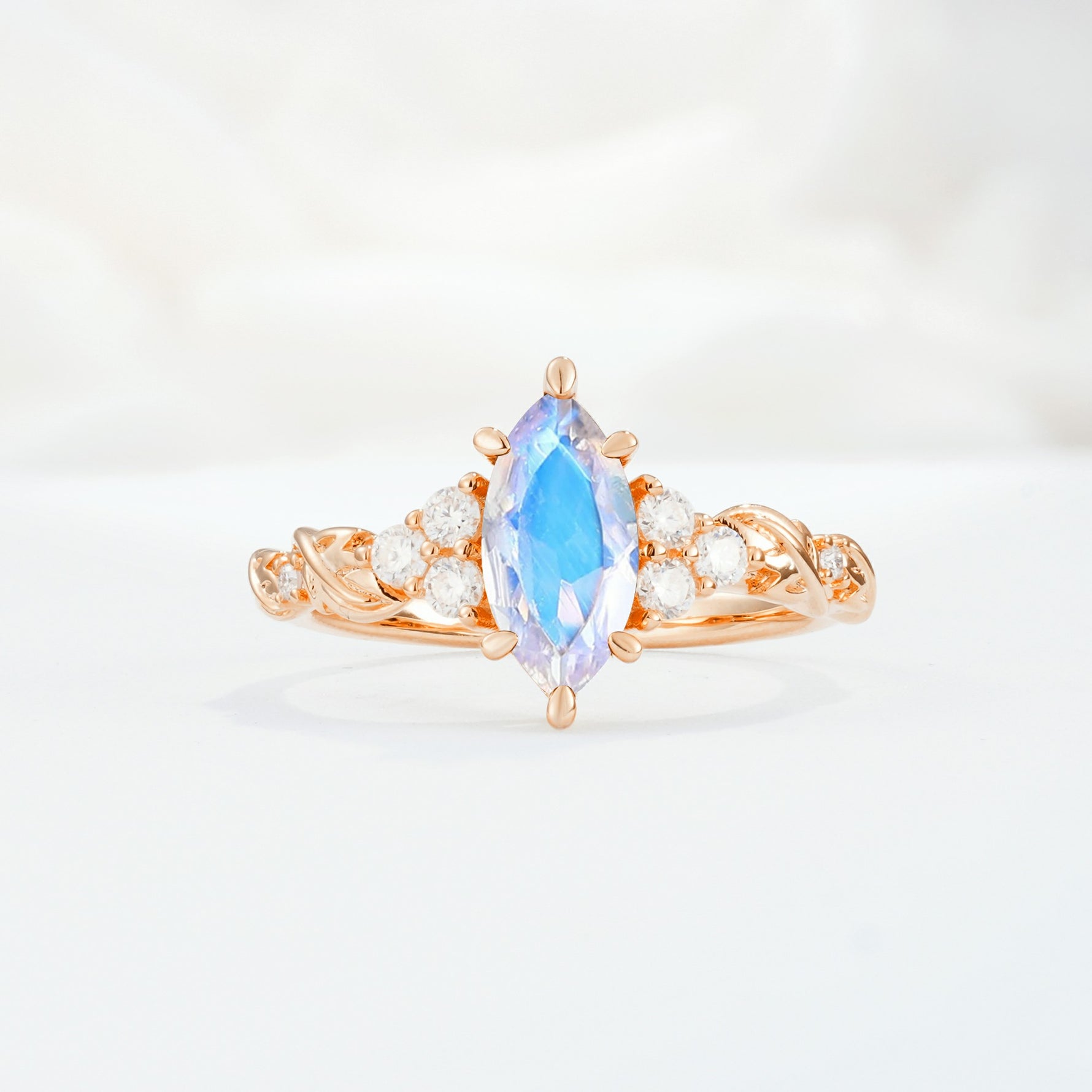 SR17467 Moonstone Ring - Additional view