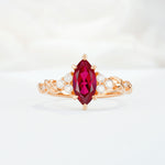 SR17467 Ruby Ring - Additional view