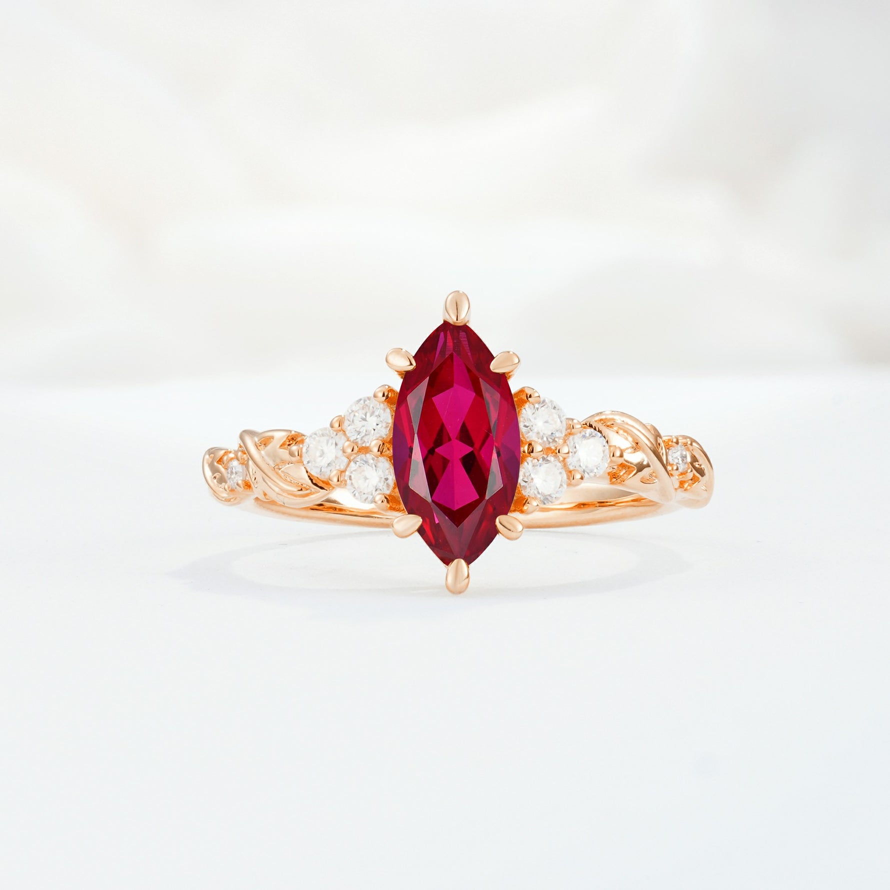 SR17467 Ruby Ring - Additional view