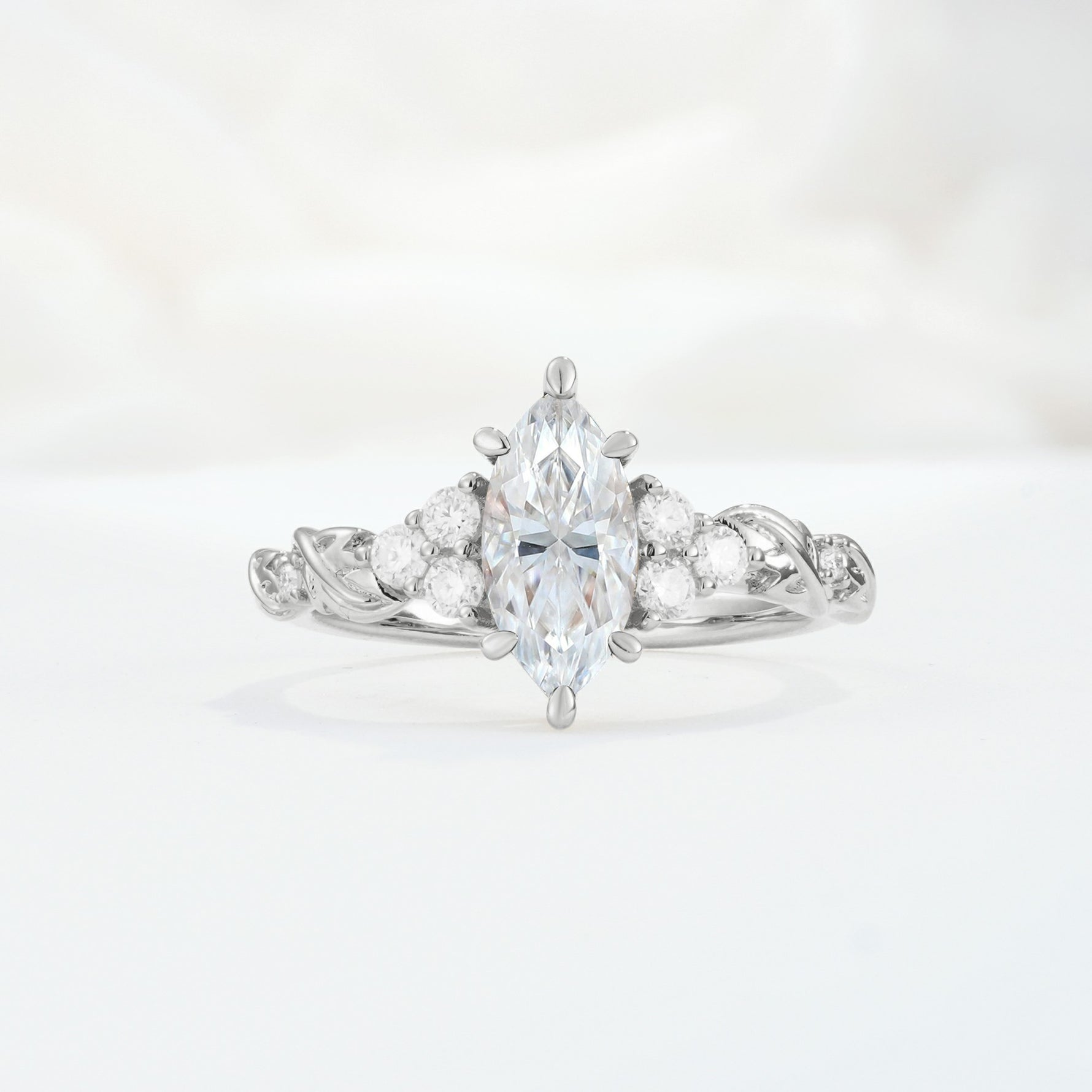 SR17467 Moissanite Ring - Additional view