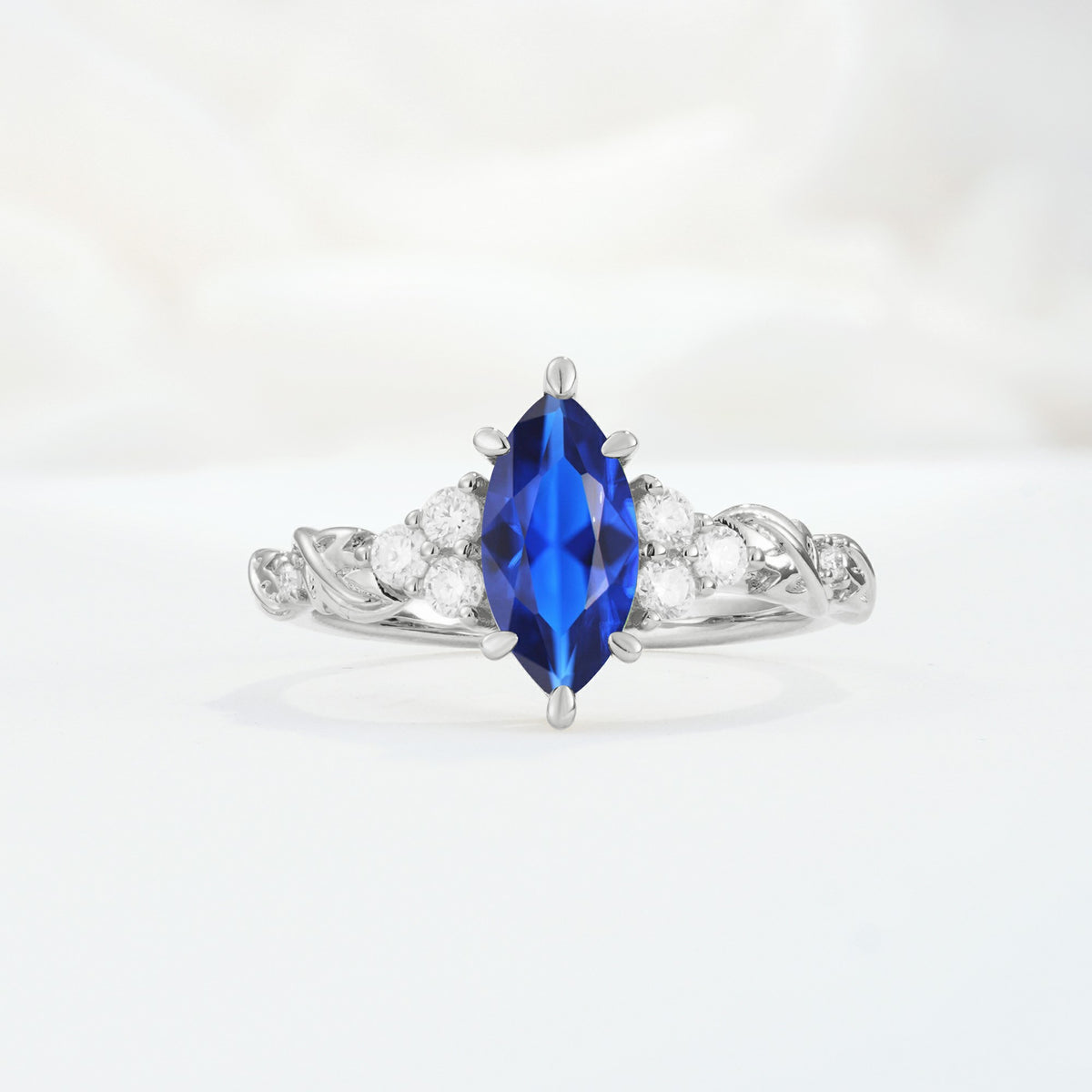 SR17467 Sapphire Ring - Additional view