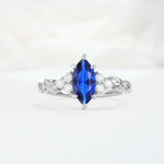 SR17467 Sapphire Ring - Additional view