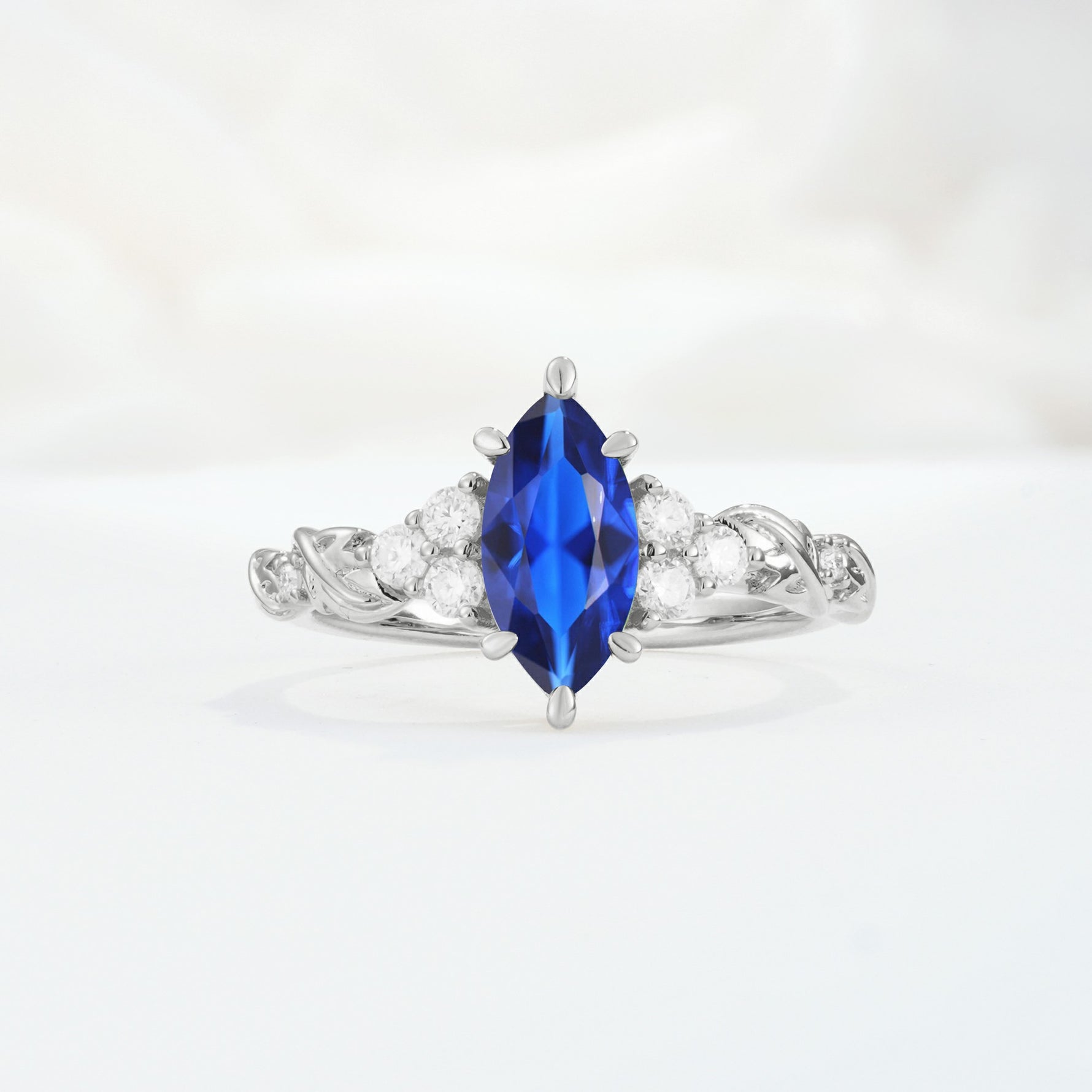 SR17467 Sapphire Ring - Additional view