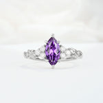 SR17467 Amethyst Ring - Additional view