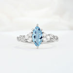 SR17467 Aquamarine Ring - Additional view