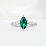 SR17467 Emerald Ring - Additional view