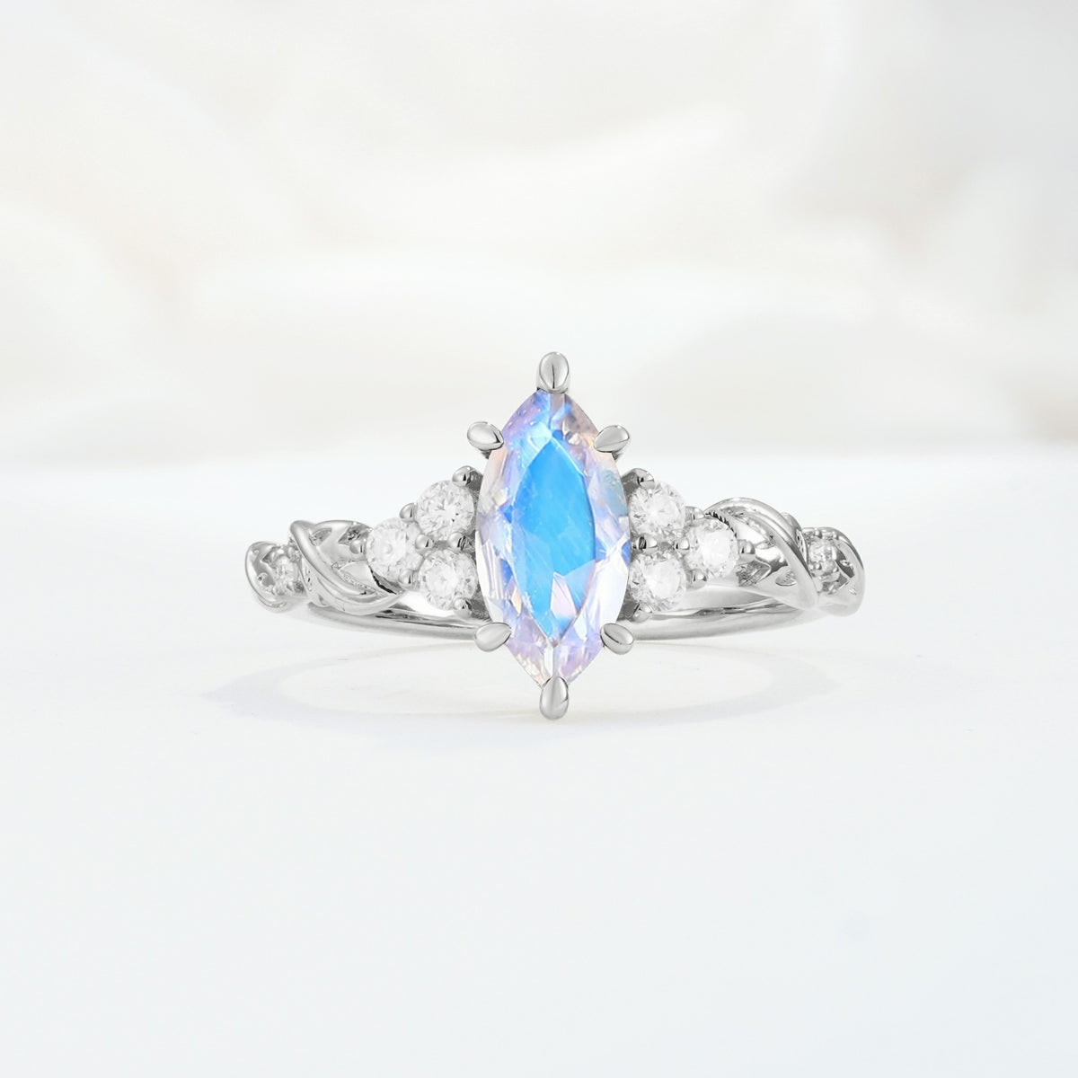 SR17467 Moonstone Ring - Additional view