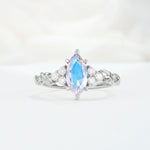 SR17467 Moonstone Ring - Additional view