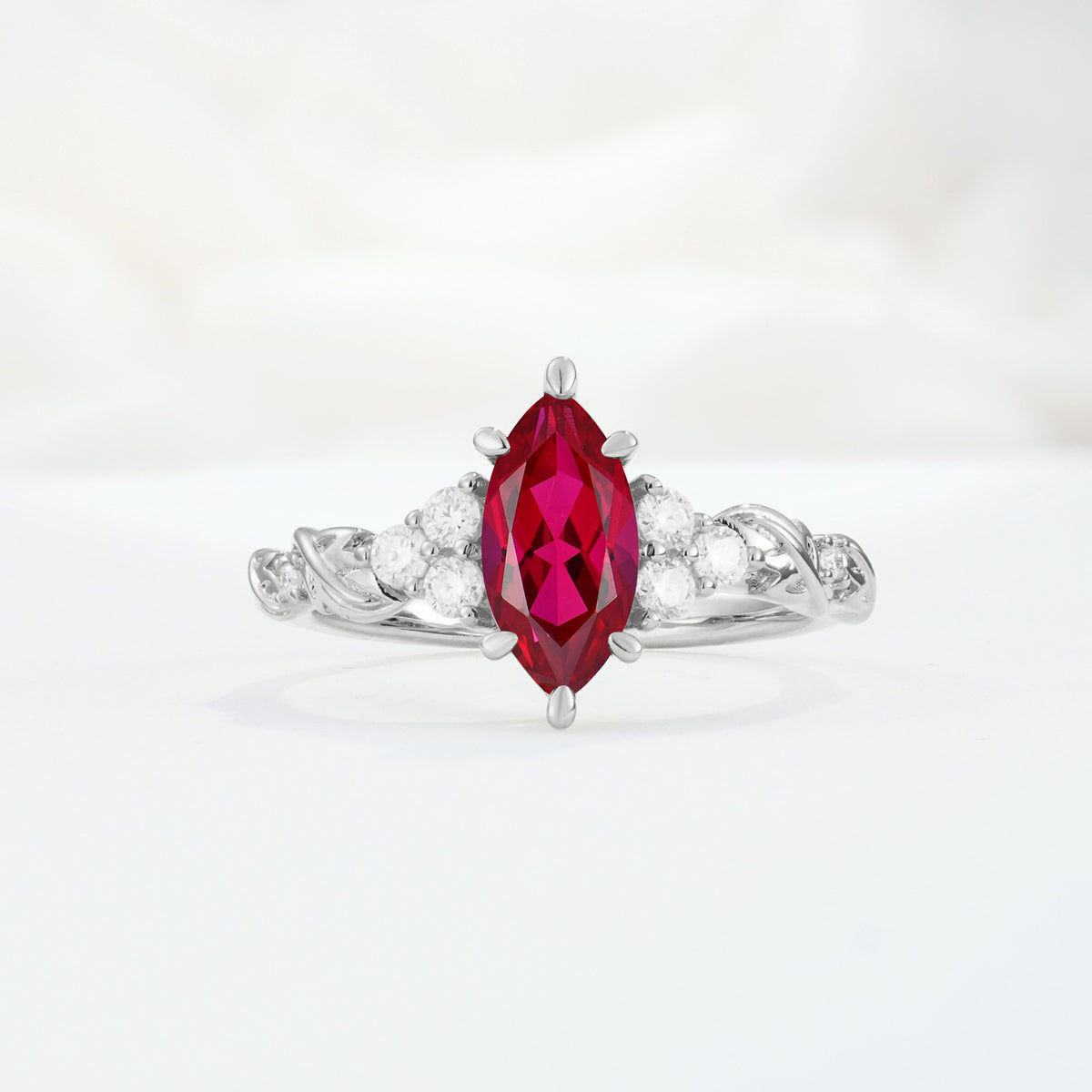 SR17467 Ruby Ring - Additional view