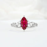 SR17467 Ruby Ring - Additional view