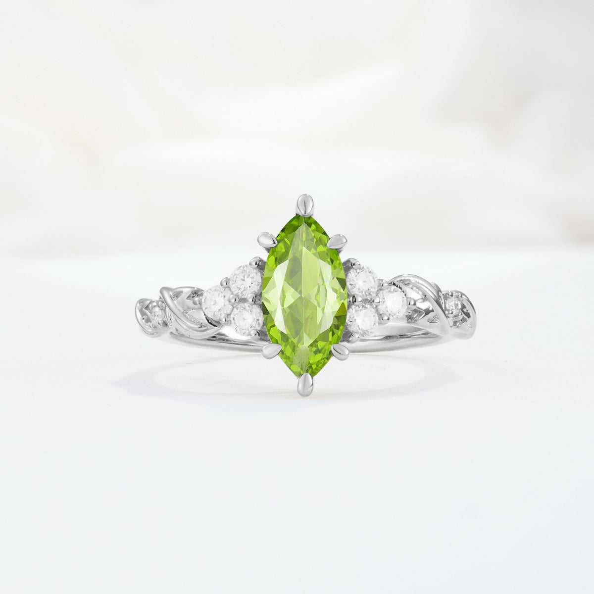 SR17467 Peridot Ring - Additional view