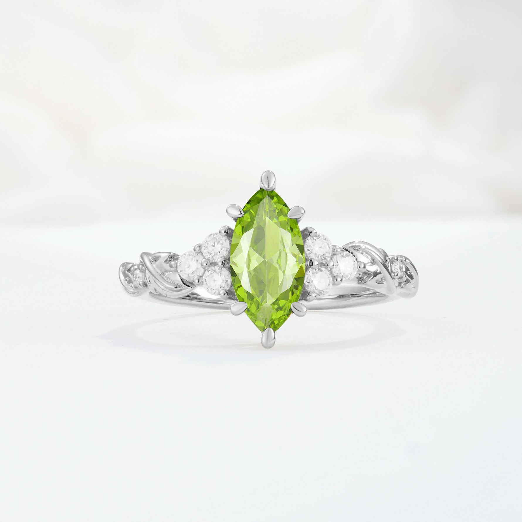 SR17467 Peridot Ring - Additional view