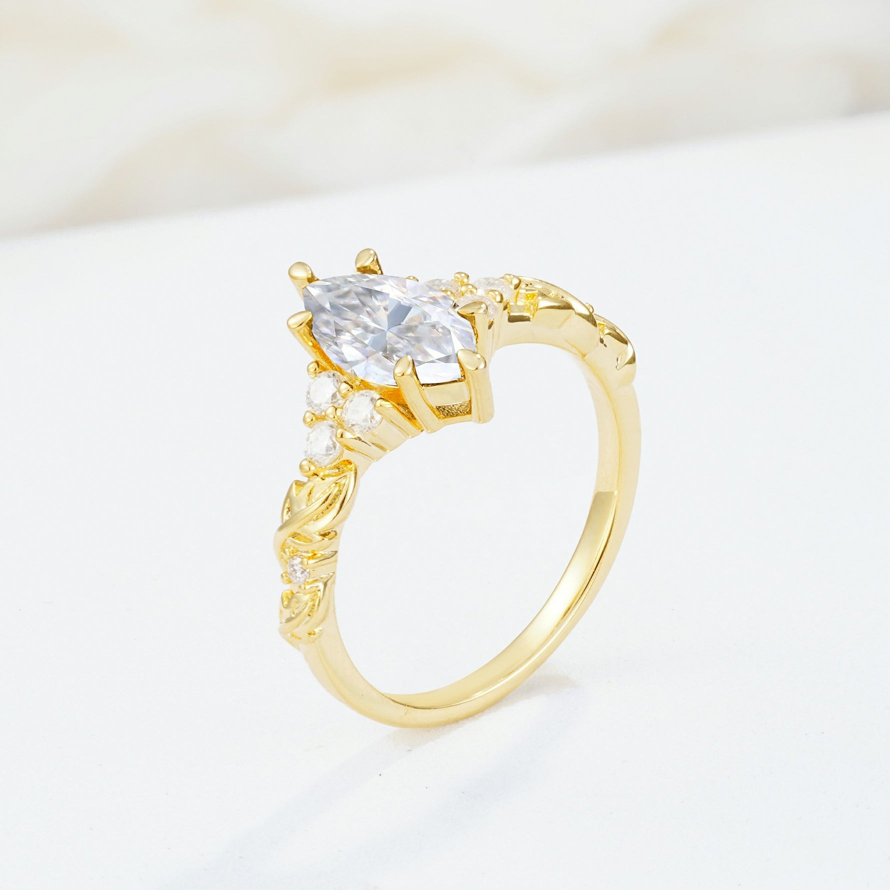 SR17467 Moissanite Ring - Additional view