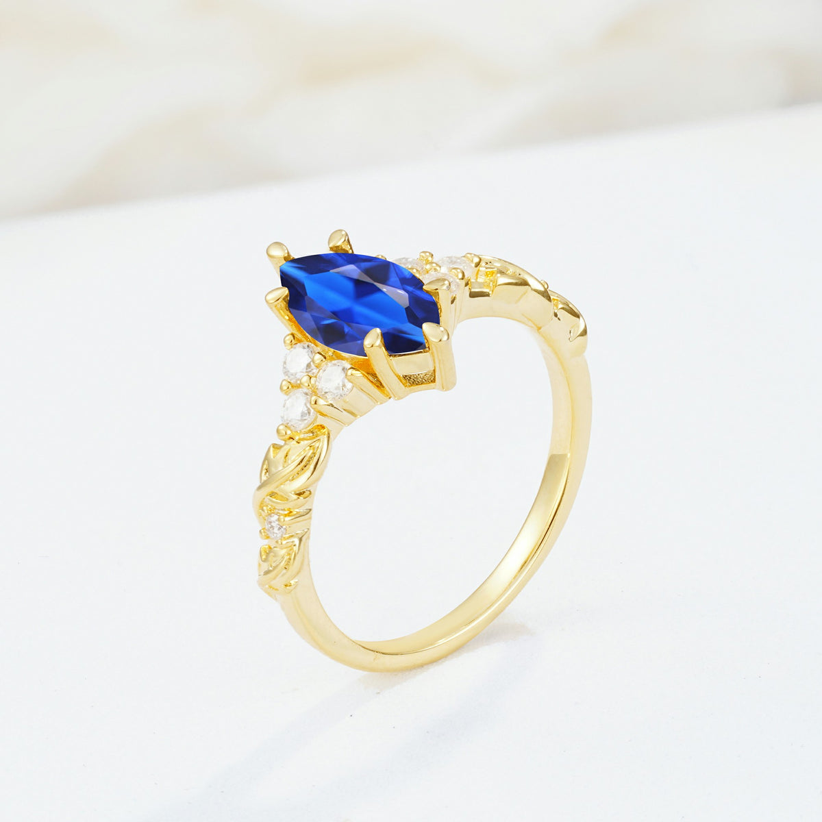 SR17467 Sapphire Ring - Additional view