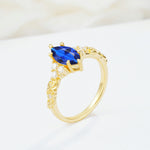 SR17467 Sapphire Ring - Additional view